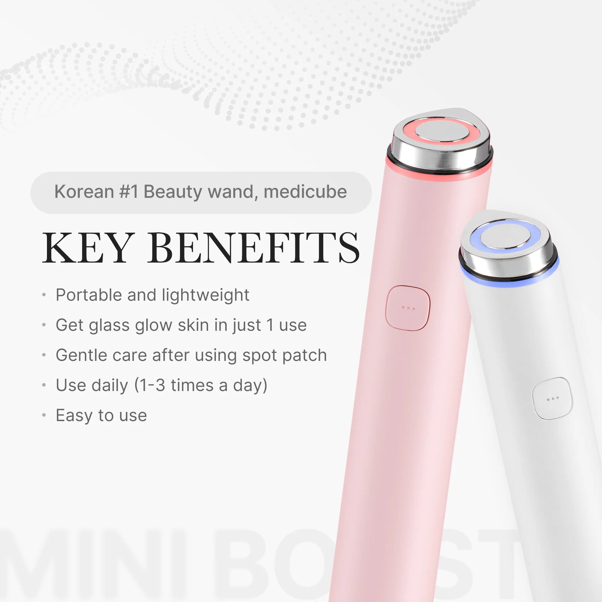 MEDICUBE - AGE-R BOOSTER PRO MINI PLUS - Pink