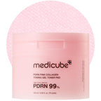 MEDICUBE PDRN PINK TONING GEL TONER PAD - 70ea