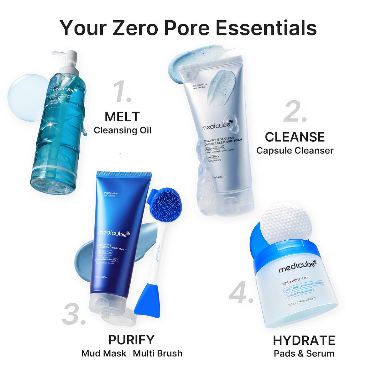 Medicube [EUP] Zero Pore Blackhead Mud Mask - 100g