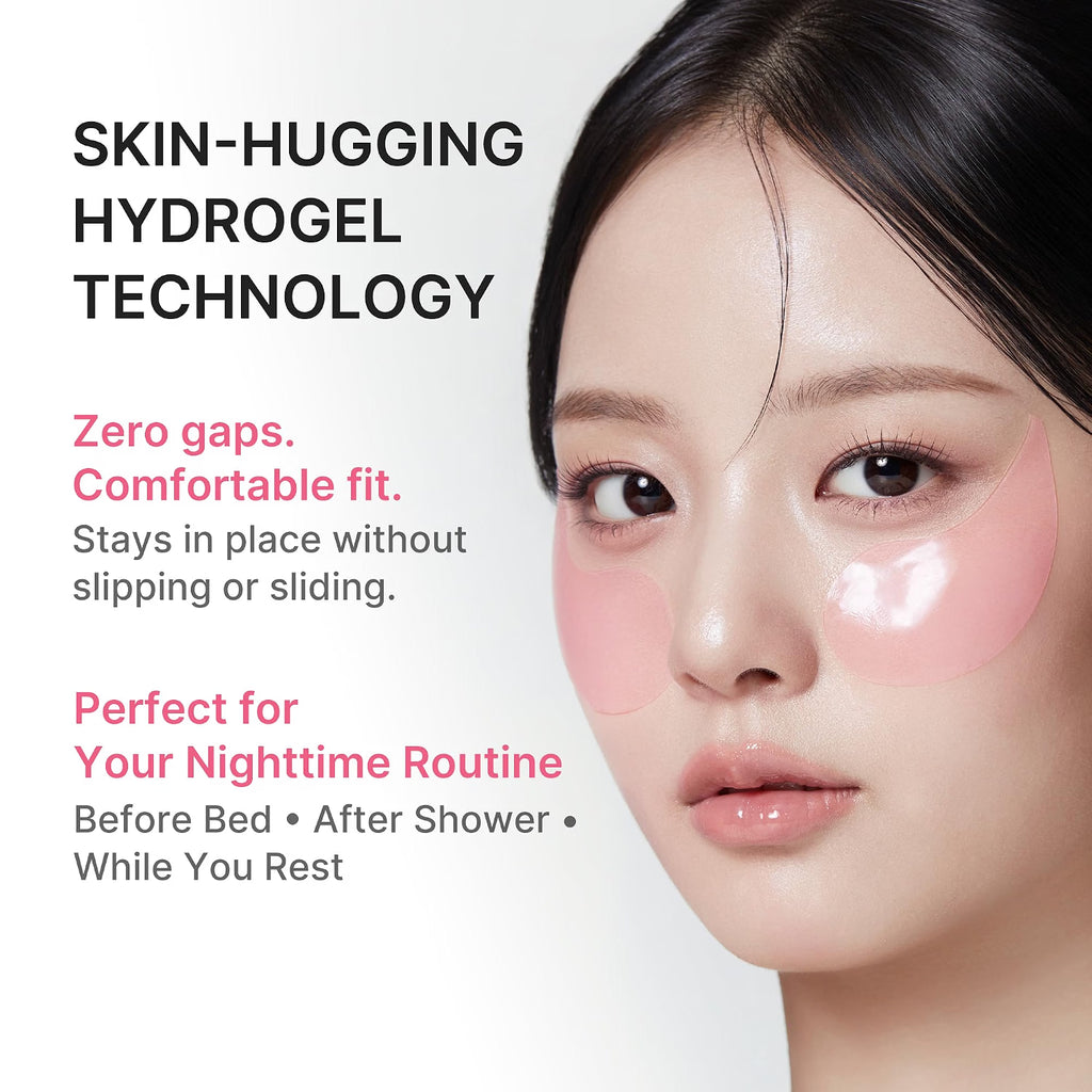 Medicube PDRN Pink Caffeine Collagen Eye Patch - 60pcs