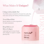 MEDICUBE PDRN PINK TONING GEL TONER PAD - 70ea