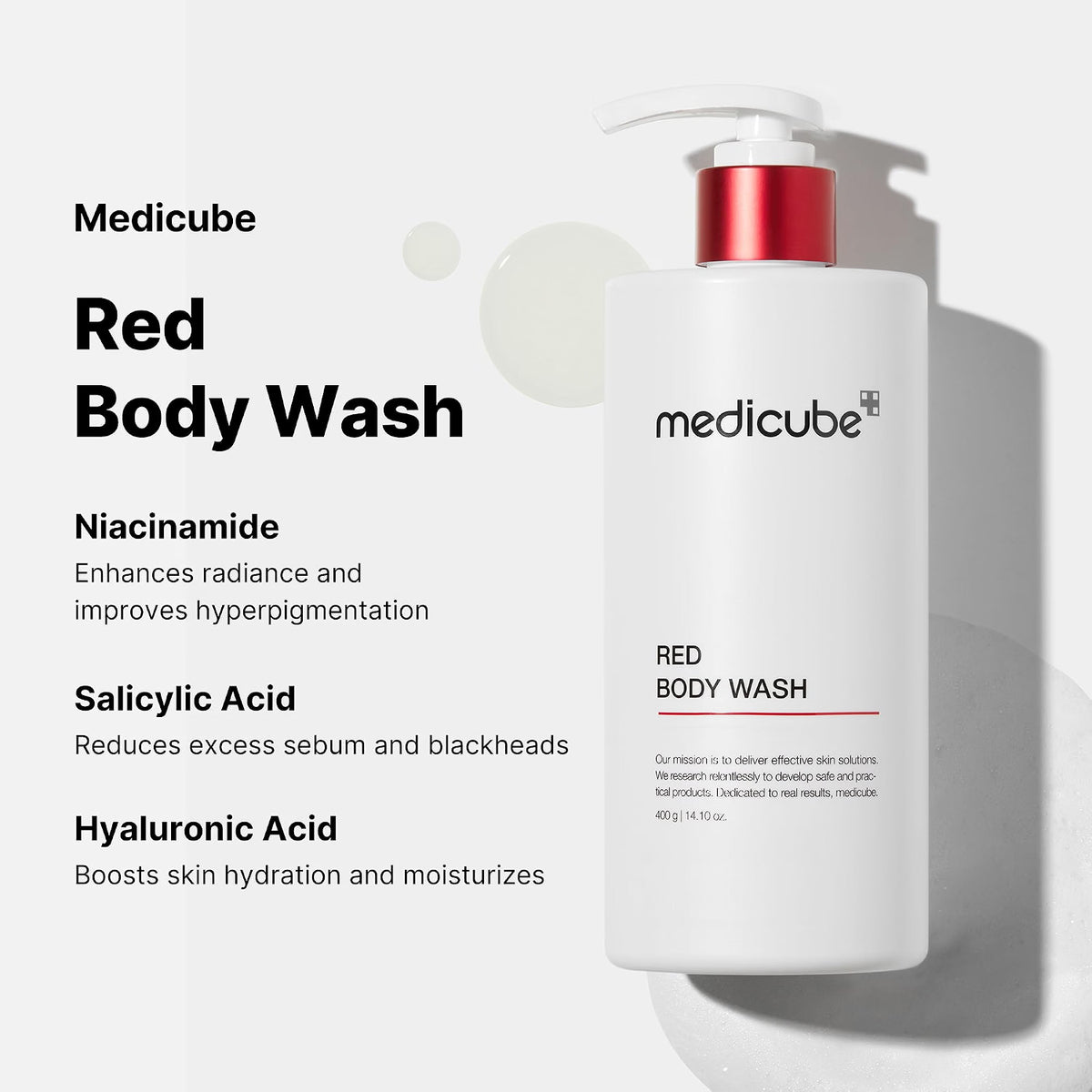 Medicube [RENEW] Red Acne Body Wash 3.0 - 400ml