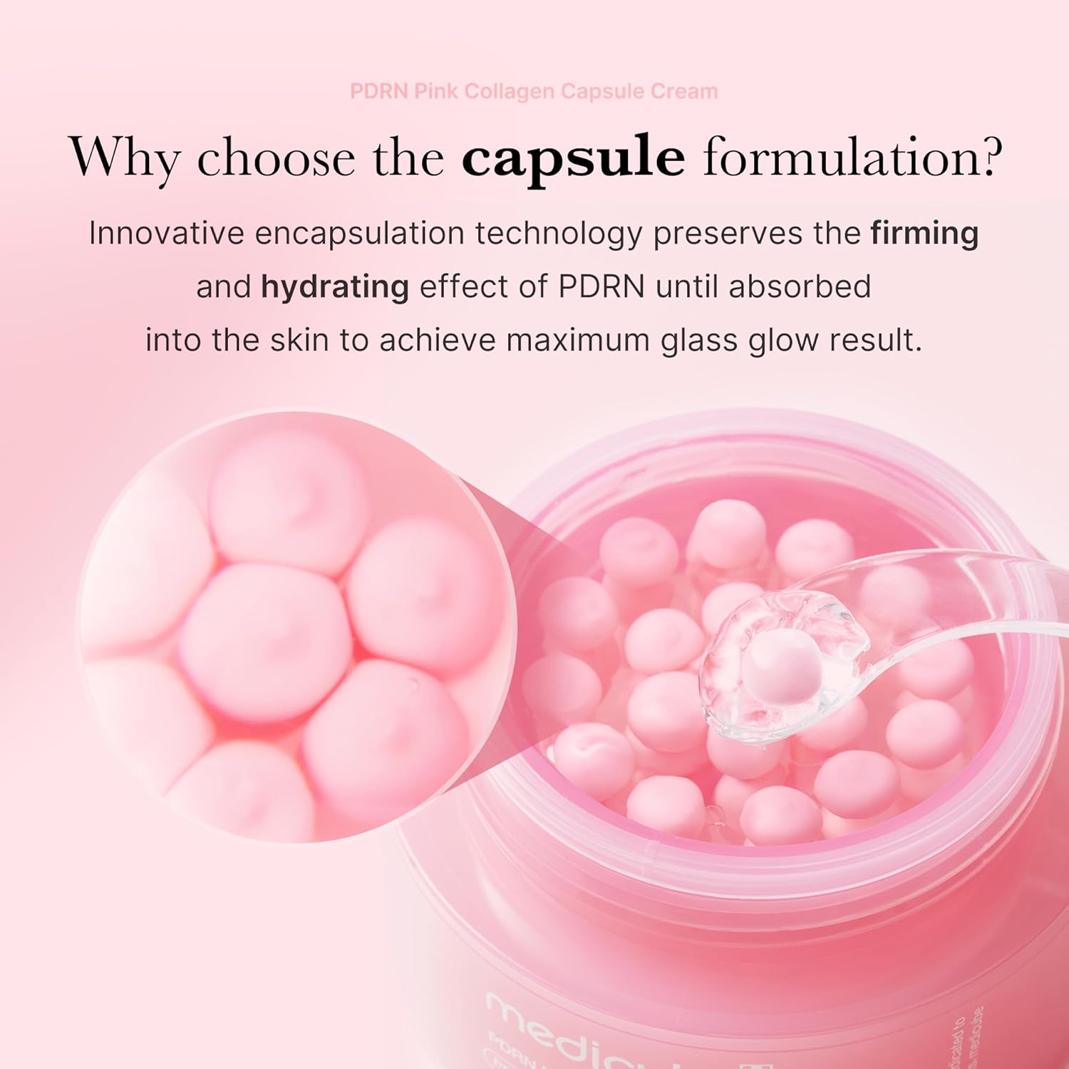 MEDICUBE PDRN PINK CAPSULE CREAM - 55g
