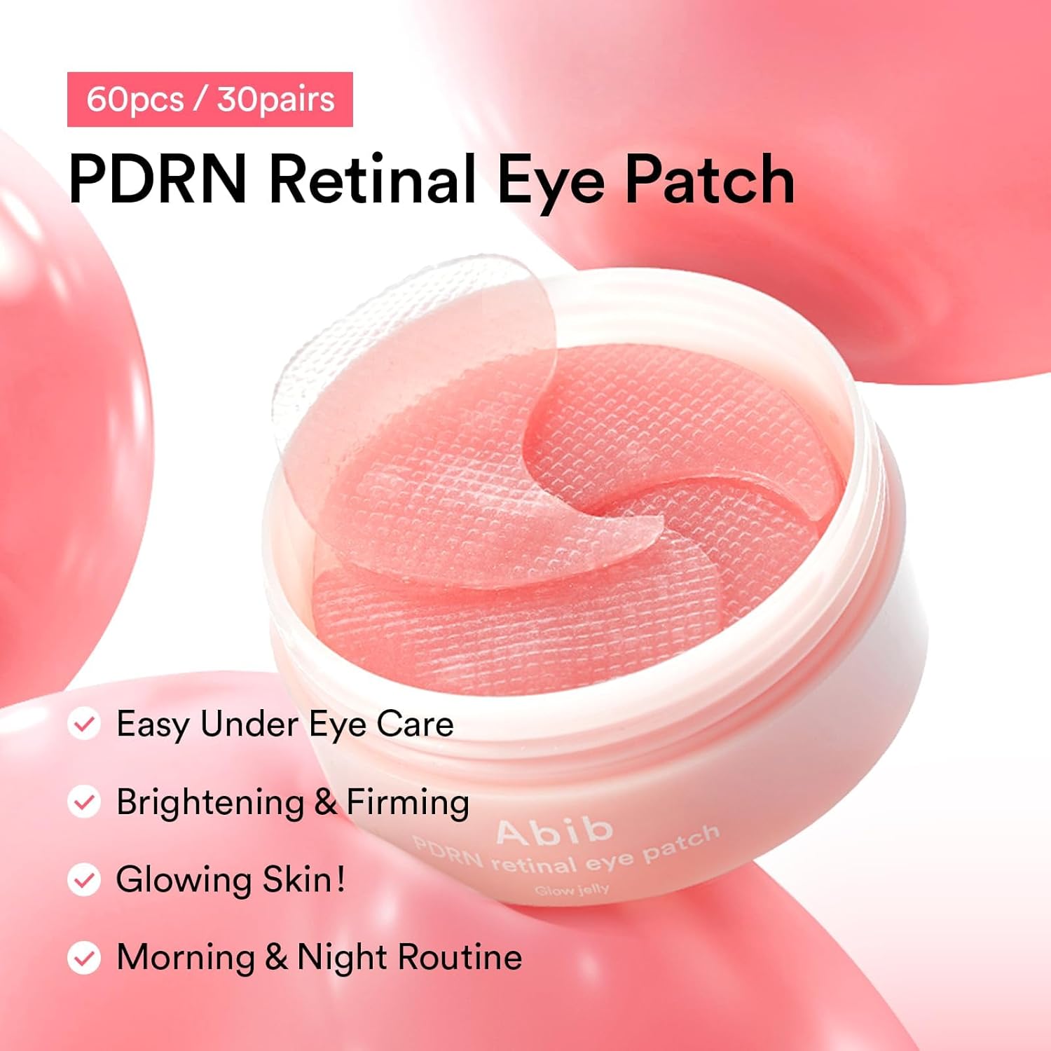 Abib - PDRN RETINAL EYE PATCH  JELLY - 60ea