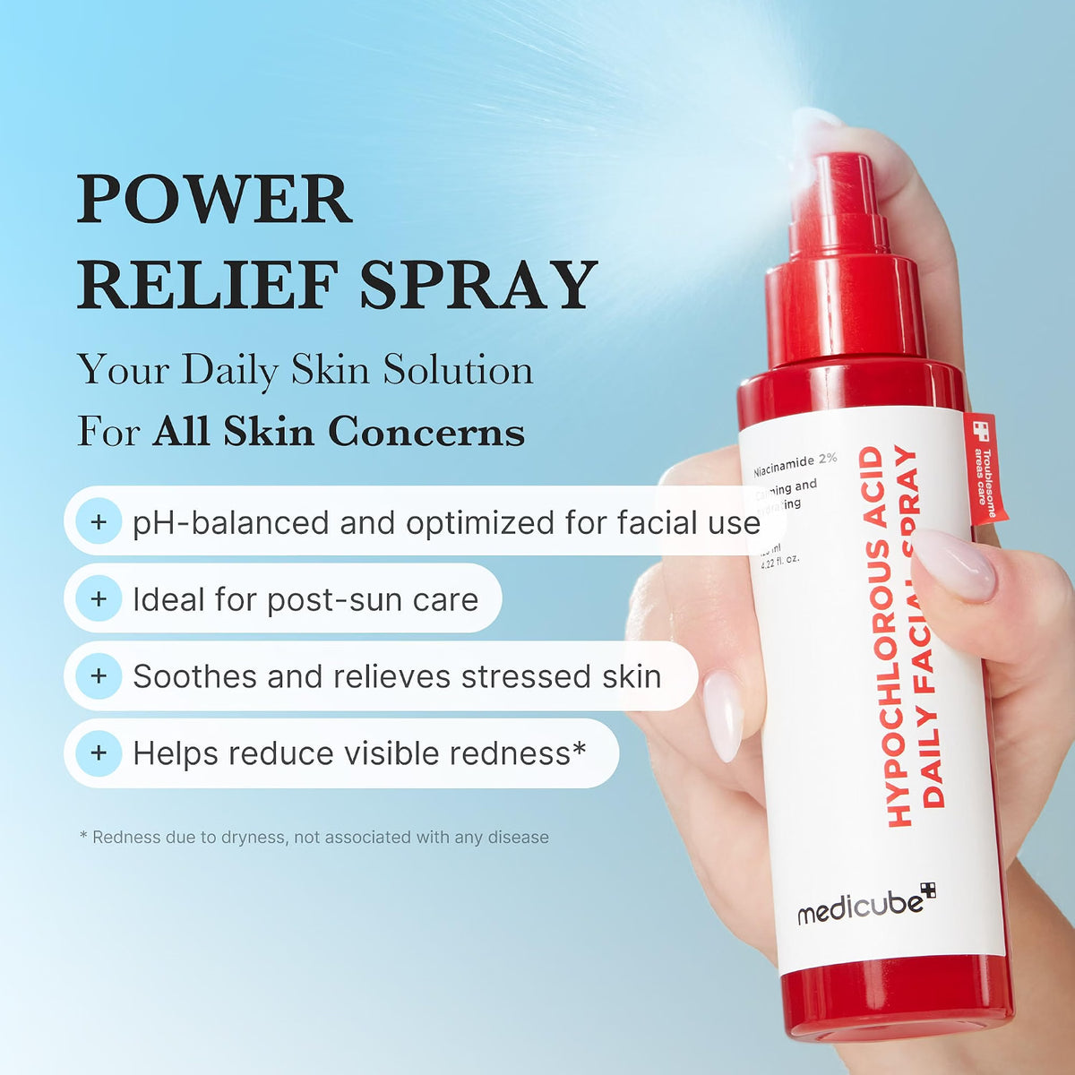 Medicube Hypochlorous Acid Daily Facial Spray — 50ml