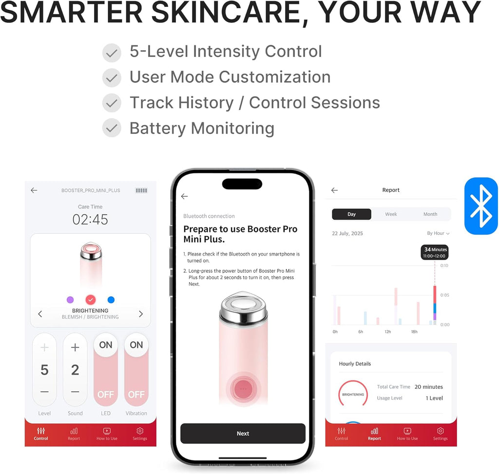 MEDICUBE - AGE-R BOOSTER PRO MINI PLUS - Pink
