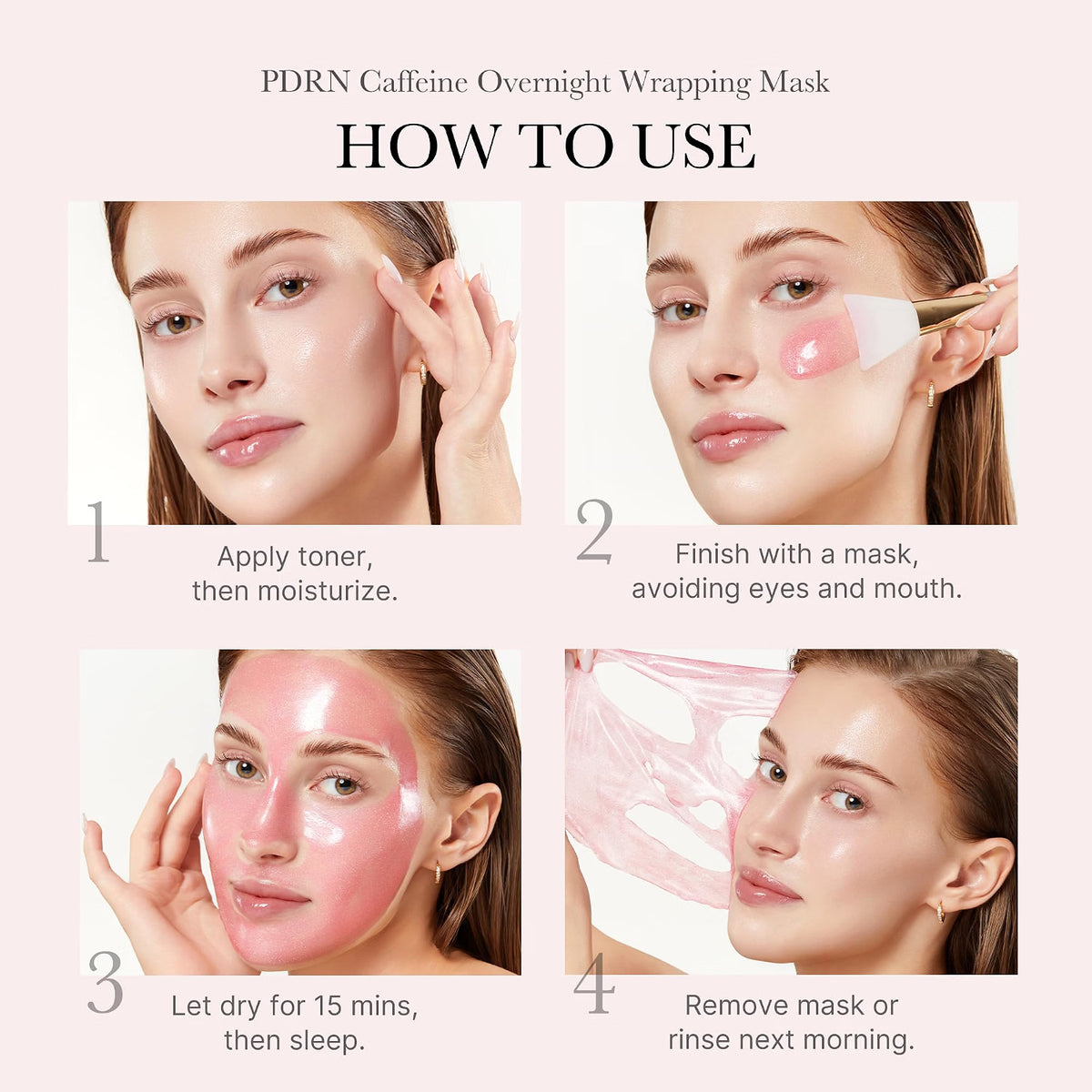 Medicube [EUP] PDRN Pink Caffeine Night Wrapping Mask - 75ml