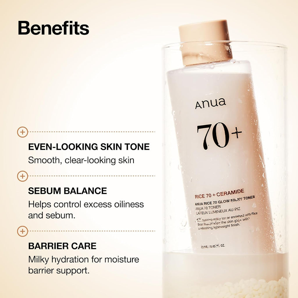 ANUA - RICE 70 TONER - 250ml