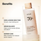 ANUA - RICE 70 TONER - 250ml