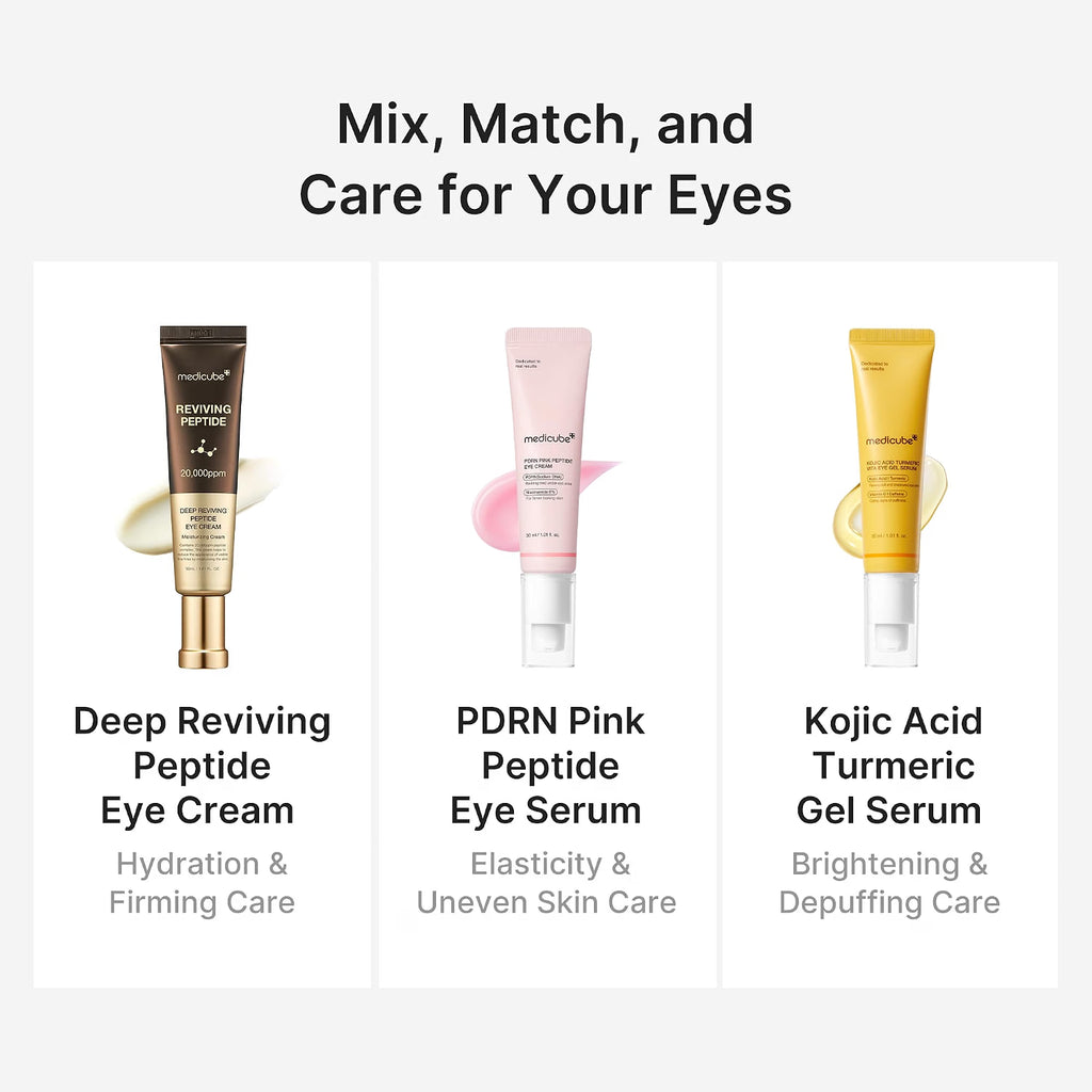 Medicube Kojic Acid Turmeric Vita Eye Gel Serum - 30ml