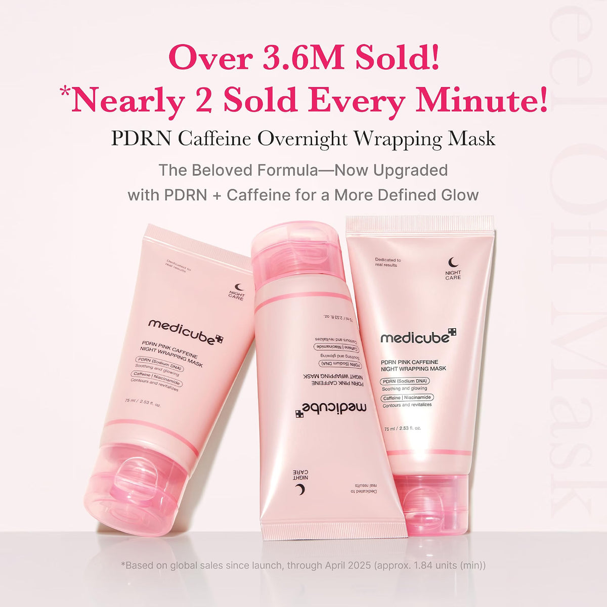 Medicube [EUP] PDRN Pink Caffeine Night Wrapping Mask - 75ml