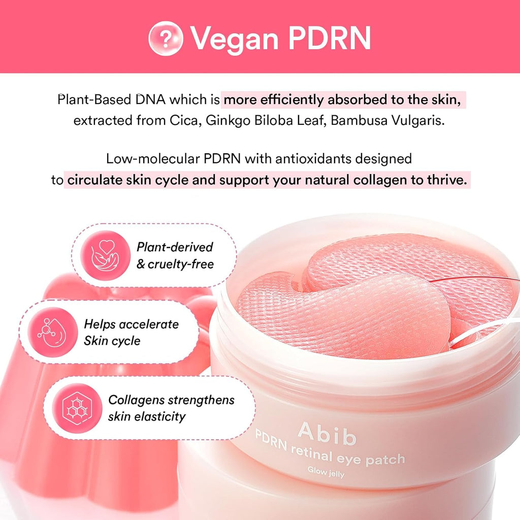 Abib - PDRN RETINAL EYE PATCH  JELLY - 60ea