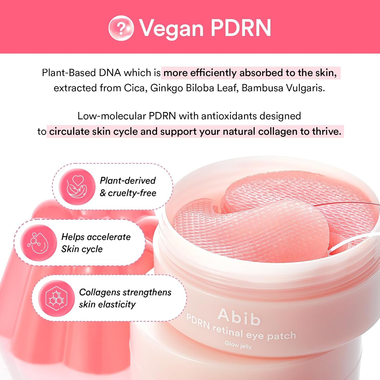 Abib - PDRN RETINAL EYE PATCH  JELLY - 60ea