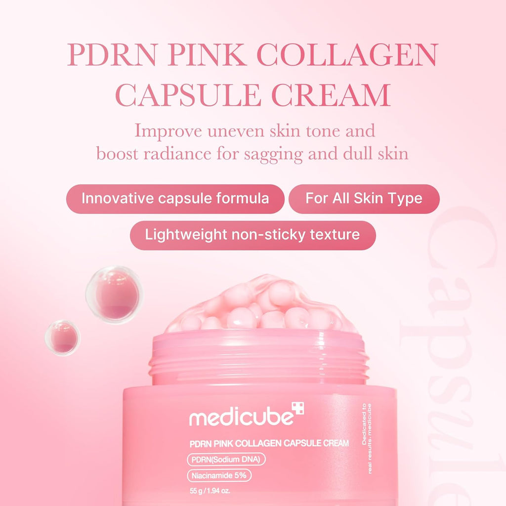 MEDICUBE PDRN PINK CAPSULE CREAM - 55g