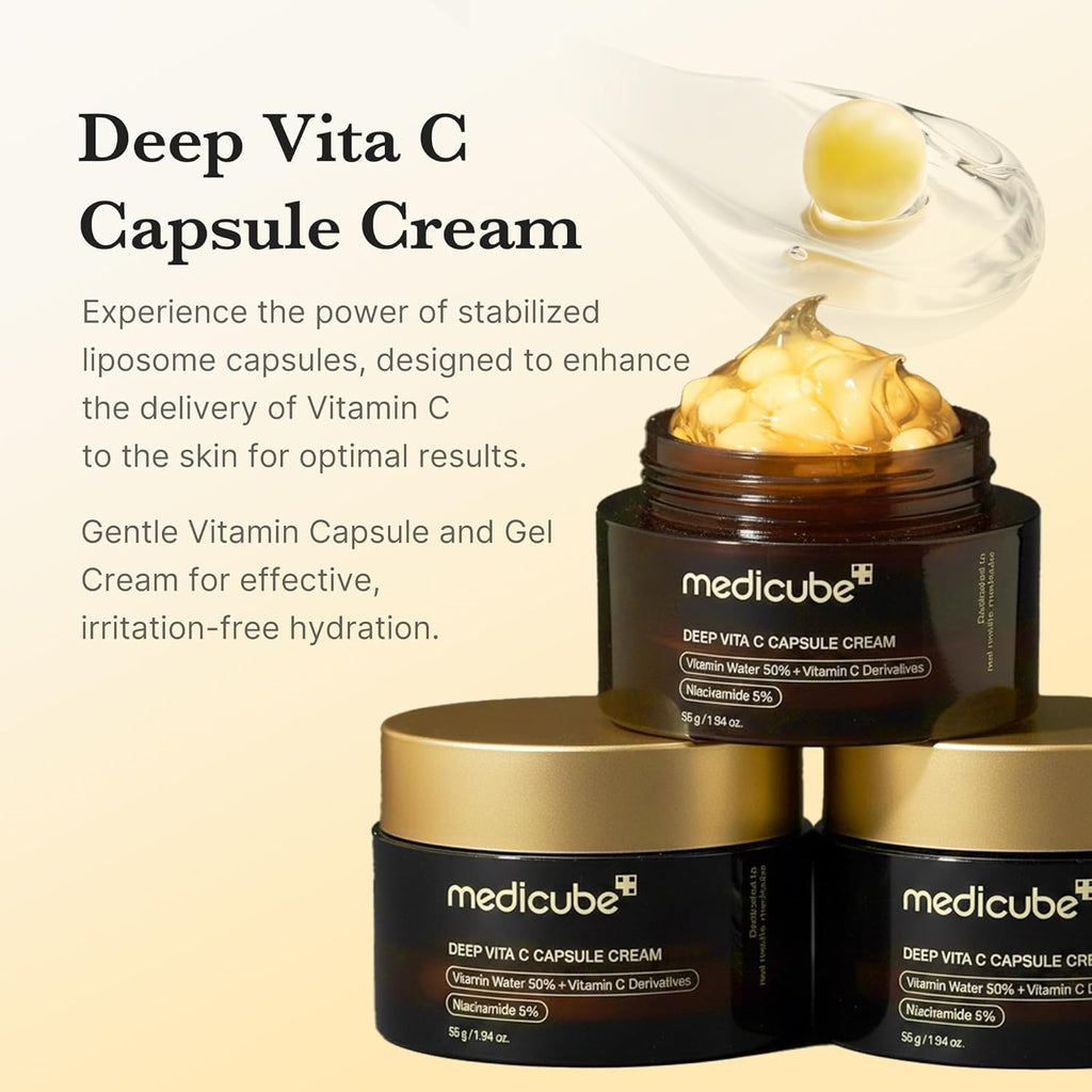 MEDICUBE - DEEP VITA C CAPSULE CREAM - 55g