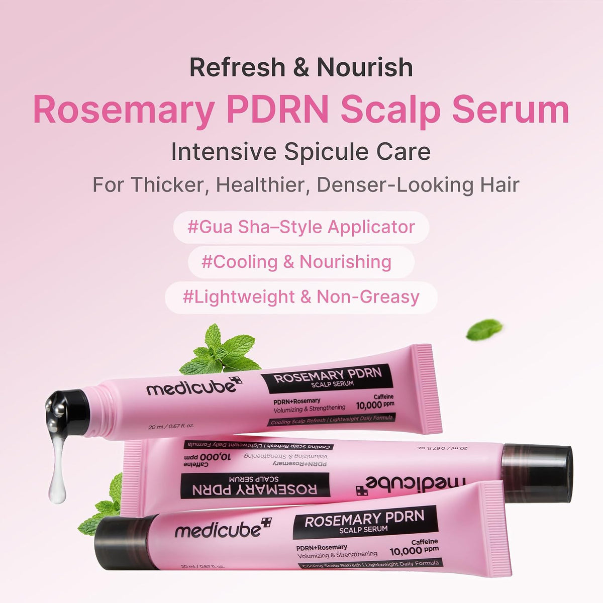 MEDICUBE ROSEYMARY PDRN SCALP SERUM - 20ml