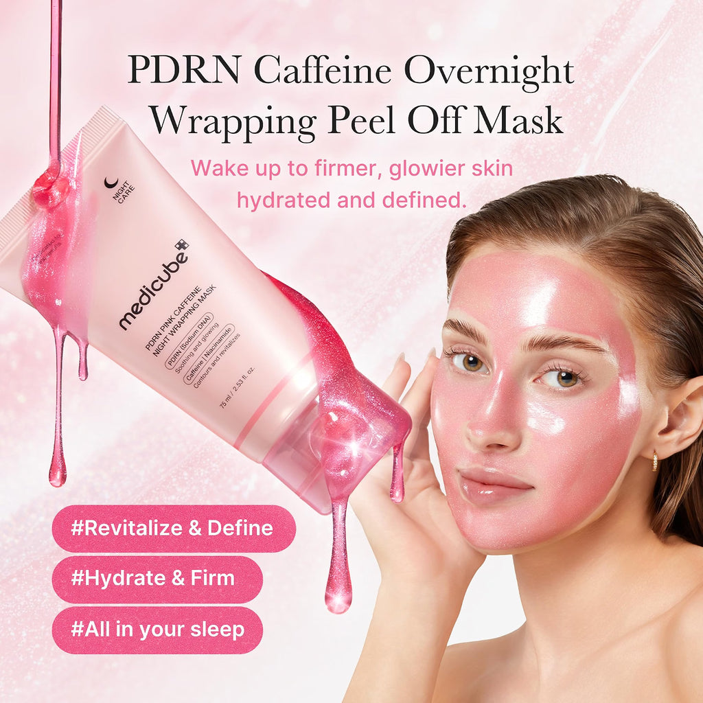 Medicube [EUP] PDRN Pink Caffeine Night Wrapping Mask - 75ml