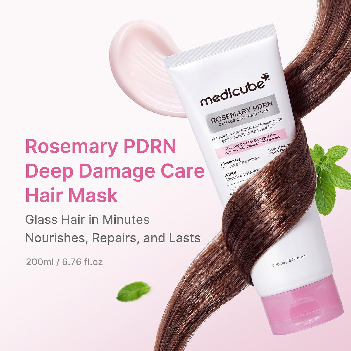 Medicube Rosemary PDRN Damage Care Hair Mask — 200ml