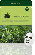 FARMSTAY VISIBLE DIFFERENCE MASK SHEET GREENTEA SEED - 1ea