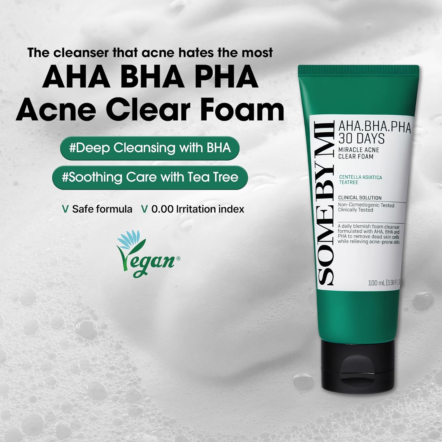 SOMEBYMI AHA·BHA·PHA 30 Days Miracle Acne Clear Foam - 100ml