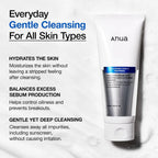 ANUA 8 HYALURONIC ACID HYDRATING GENTLE FOAMING CLEANSER - 150ml - Yuna