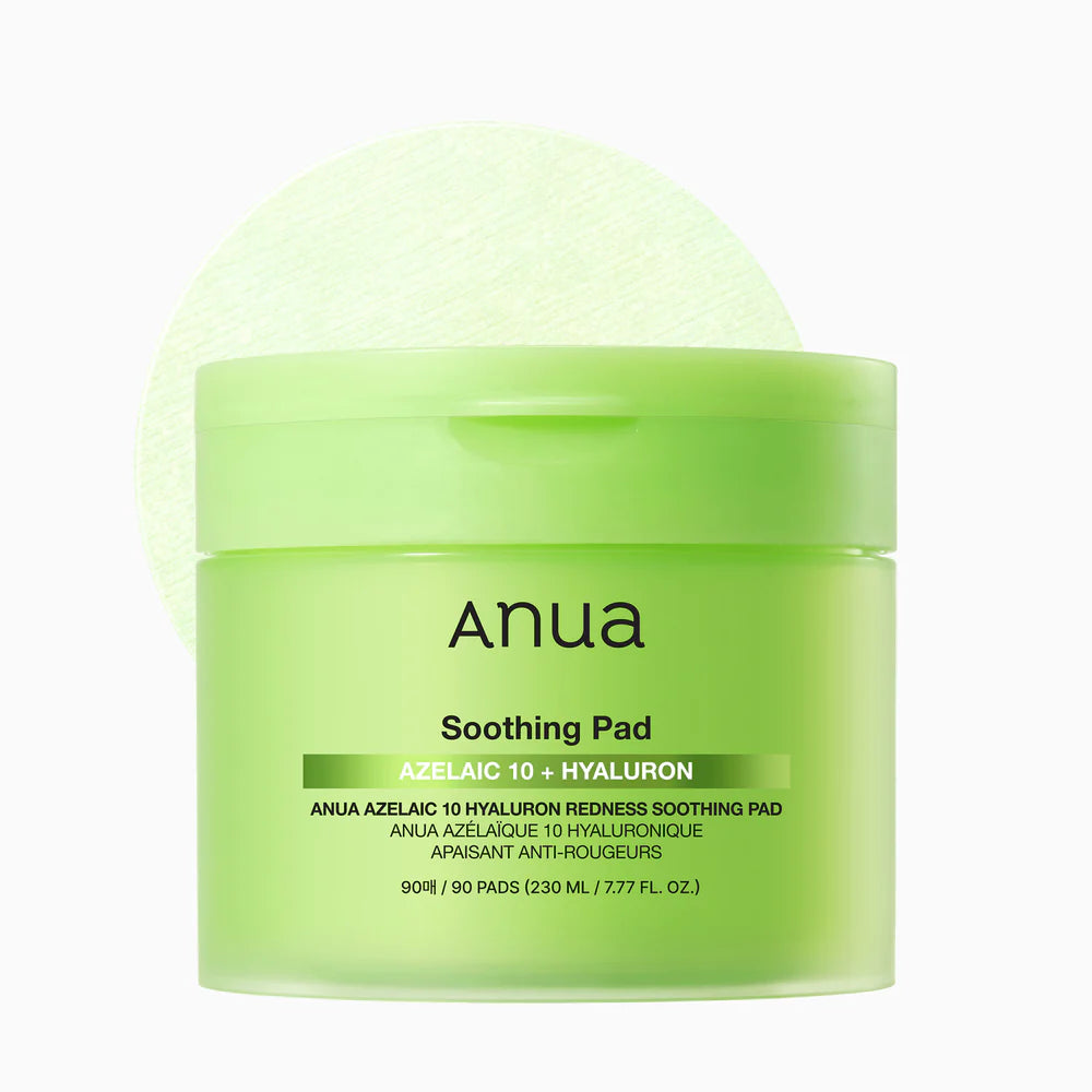 ANUA AZELAICACID 10 HYALURON REDNESS SOOTHING PAD - 230ml - Yuna