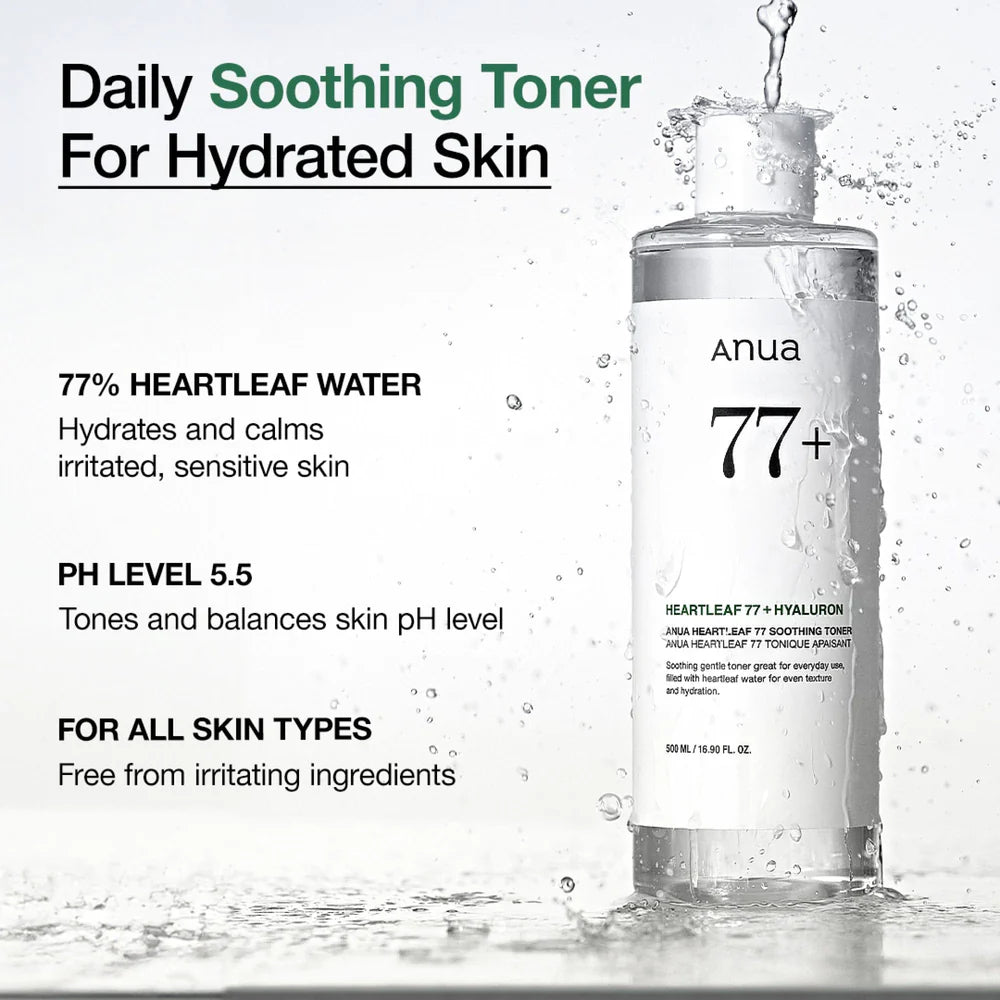 ANUA MINI HEARTLEAF 77 SOOTHING TONER - 40ml - Yuna