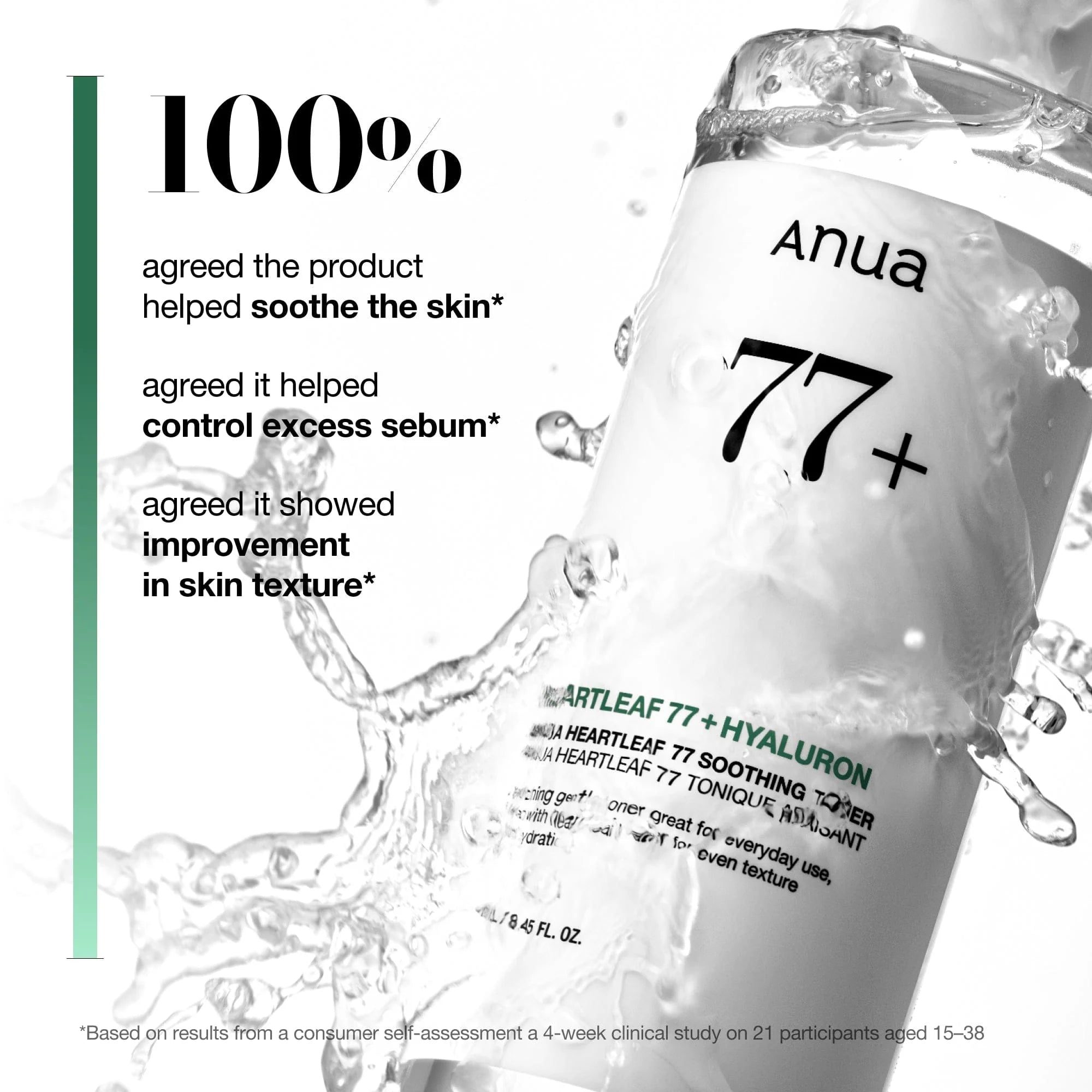 ANUA MINI HEARTLEAF 77 SOOTHING TONER - 40ml - Yuna