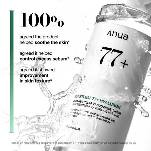 ANUA MINI HEARTLEAF 77 SOOTHING TONER - 40ml - Yuna