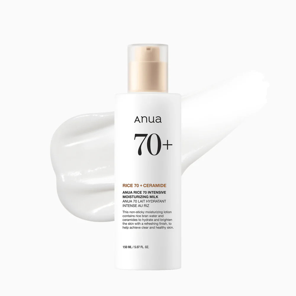 ANUA RICE 70 INTENSIVE MOISTURIZING MILK - 150ml - Yuna