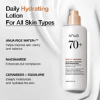 ANUA RICE 70 INTENSIVE MOISTURIZING MILK - 150ml - Yuna