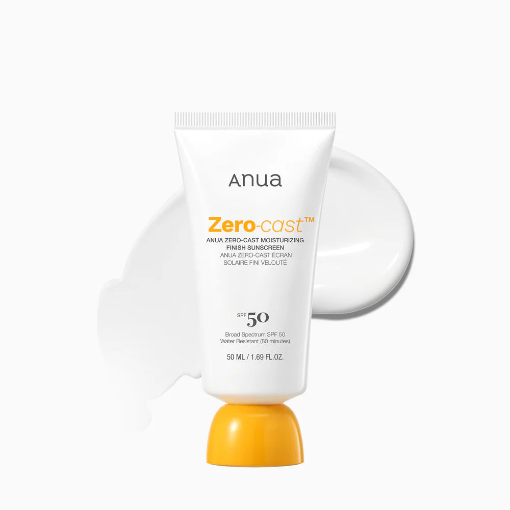 ANUA ZERO-CAST MOISTURIZING FINISH SUNSCREEN - 50ml - Yuna