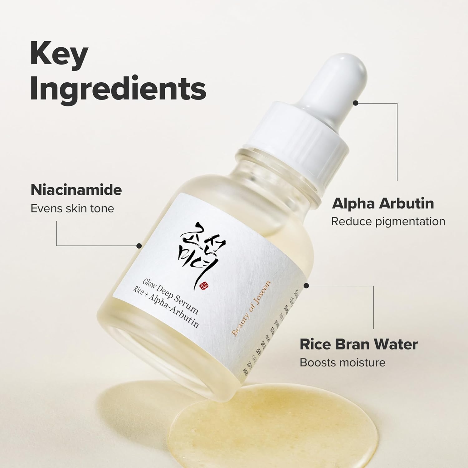 Beauty of Joseon Glow Deep Seum : Rice +Alpha Arbutin - 60ml - Yuna