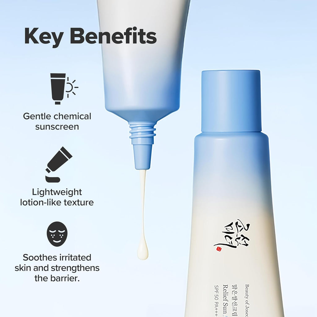 Beauty of Joseon Relief Sun Aqua-fresh : Rice + B5 - 50ml - Yuna