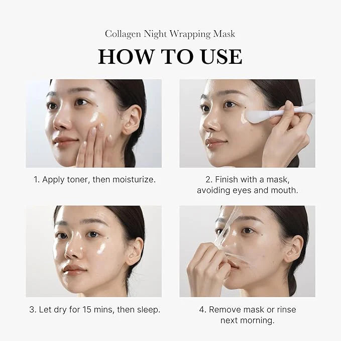 MEDICUBE COLLAGEN NIGHT WRAPPING MASK - 75ml - Yuna