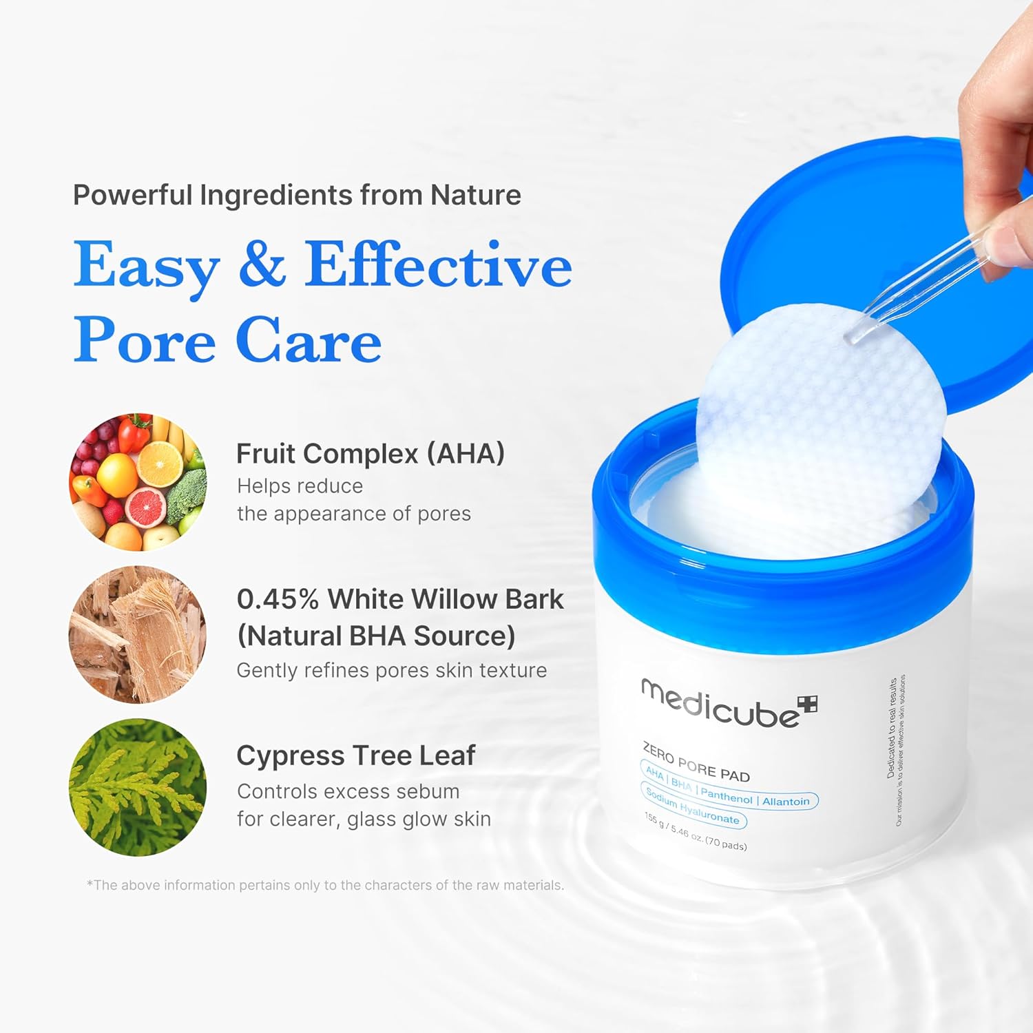 MEDICUBE ZERO PORE PAD 2.0 - 70pcs - Yuna