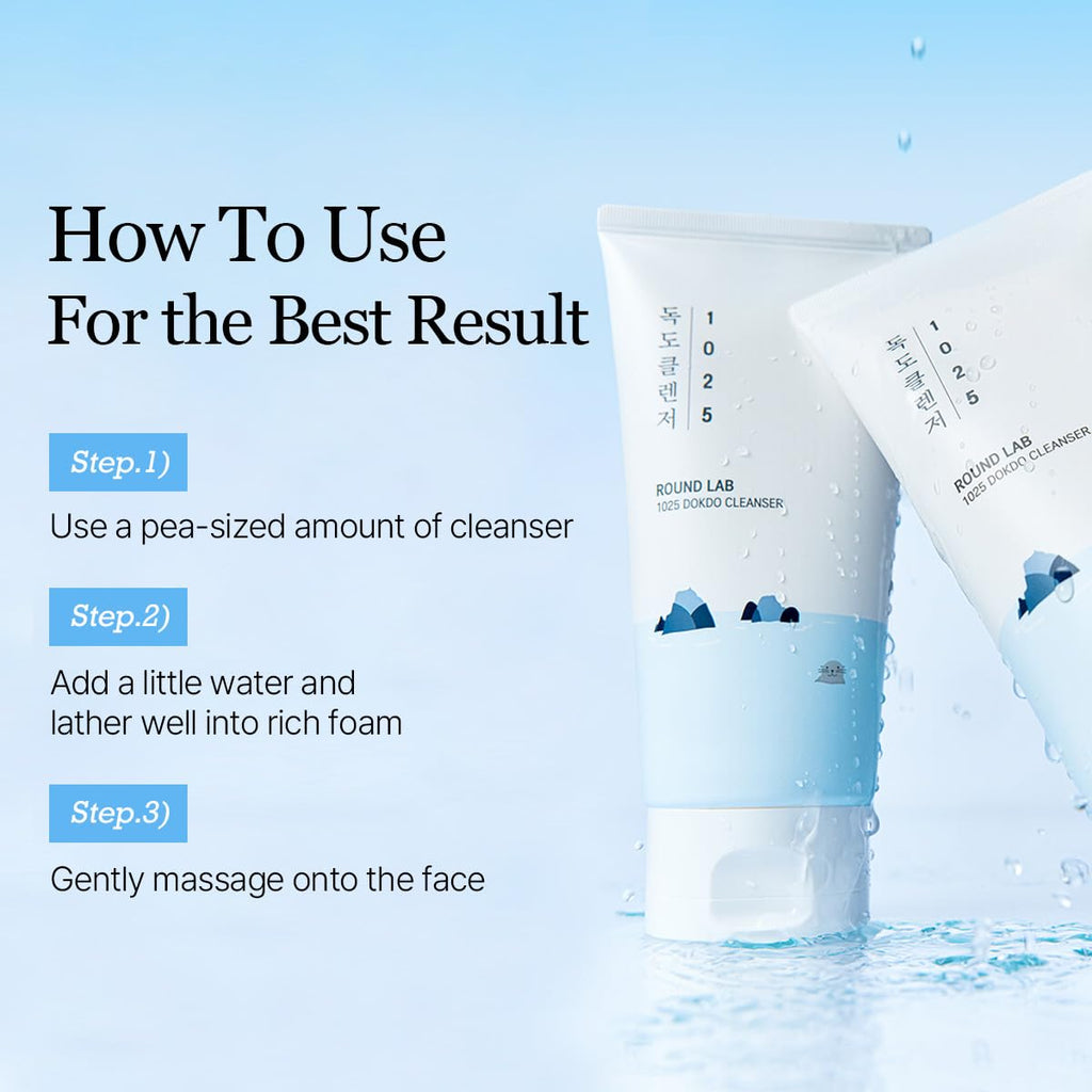 ROUND LAB 1025 DOKDO CLEANSER - 150ml - Yuna