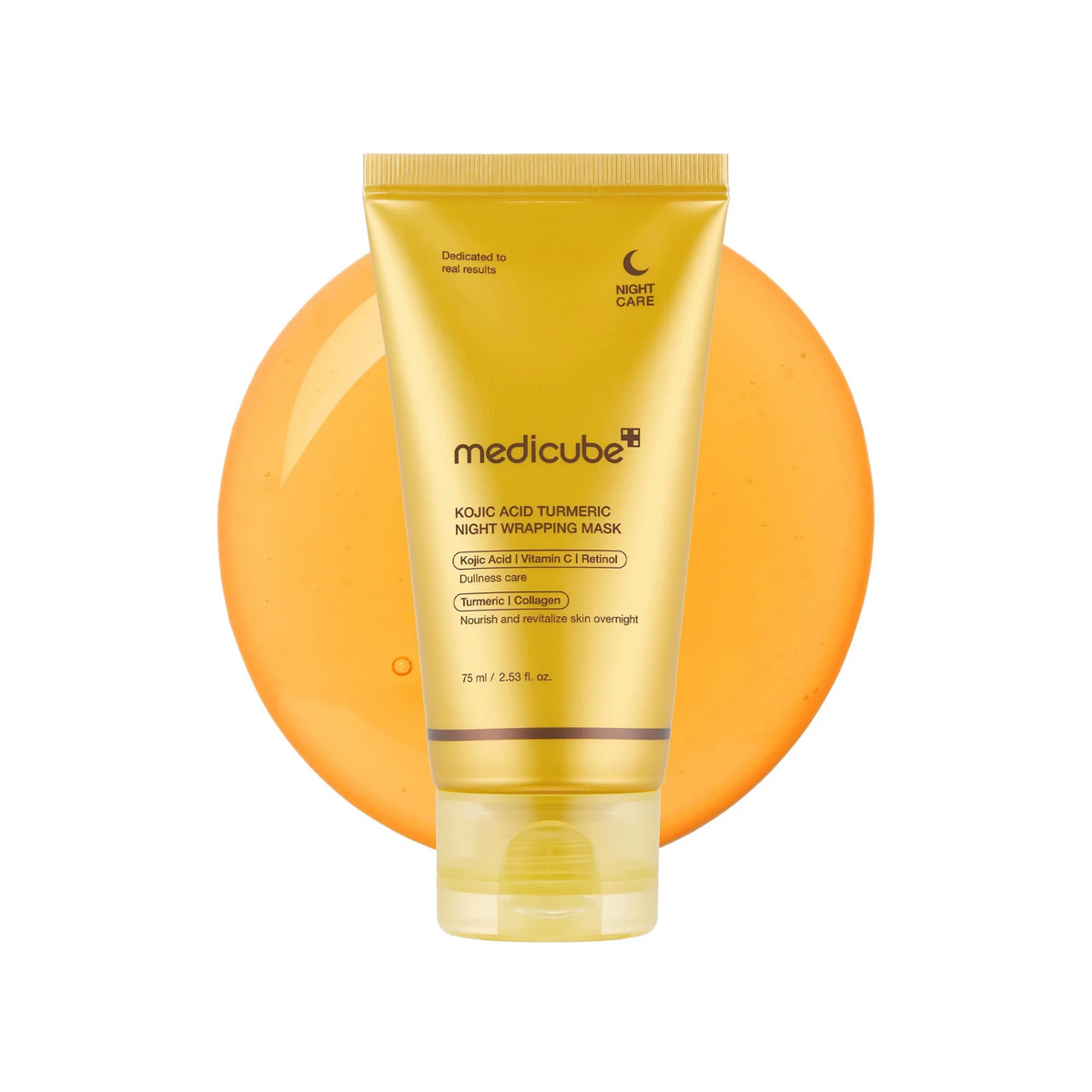 Medicube Kojic Acid Turmeric Night Wrapping Mask 2.0 — 75ml